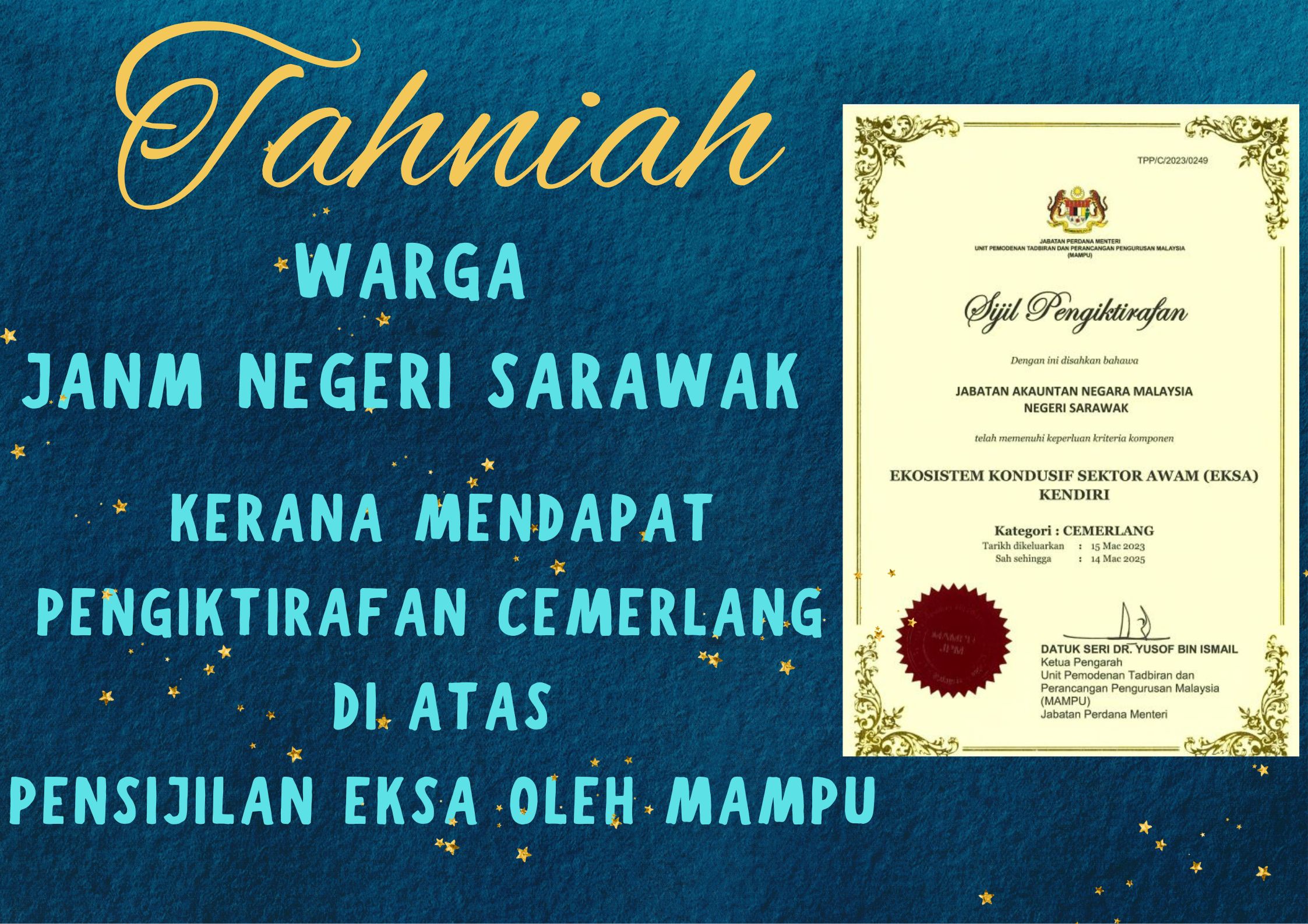 Tahniah