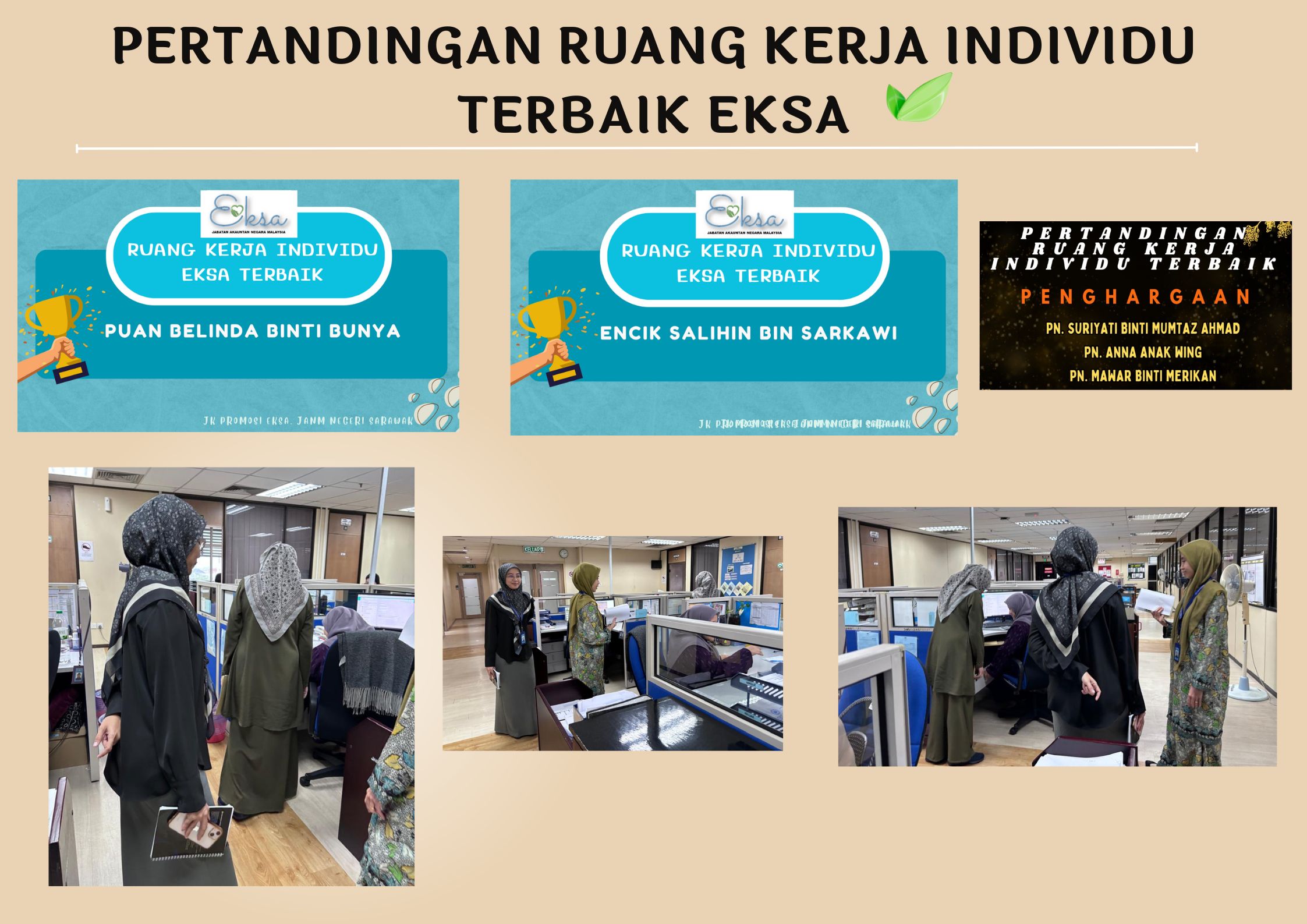 PERTANDINGAN RUANG KERJA